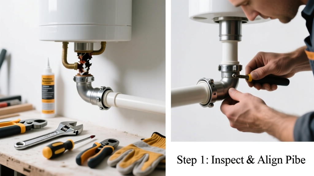 Fix Disconnected Water Heater Vent Pipe: Step-by-Step