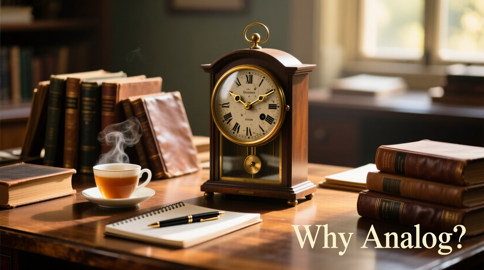 why do some people prefer analog clocks over digital