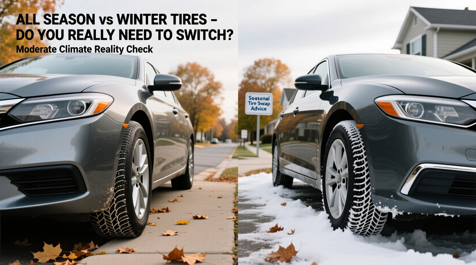 All Season Tires Vs Winter Tires Do You Really Need To Swap Them In ...
