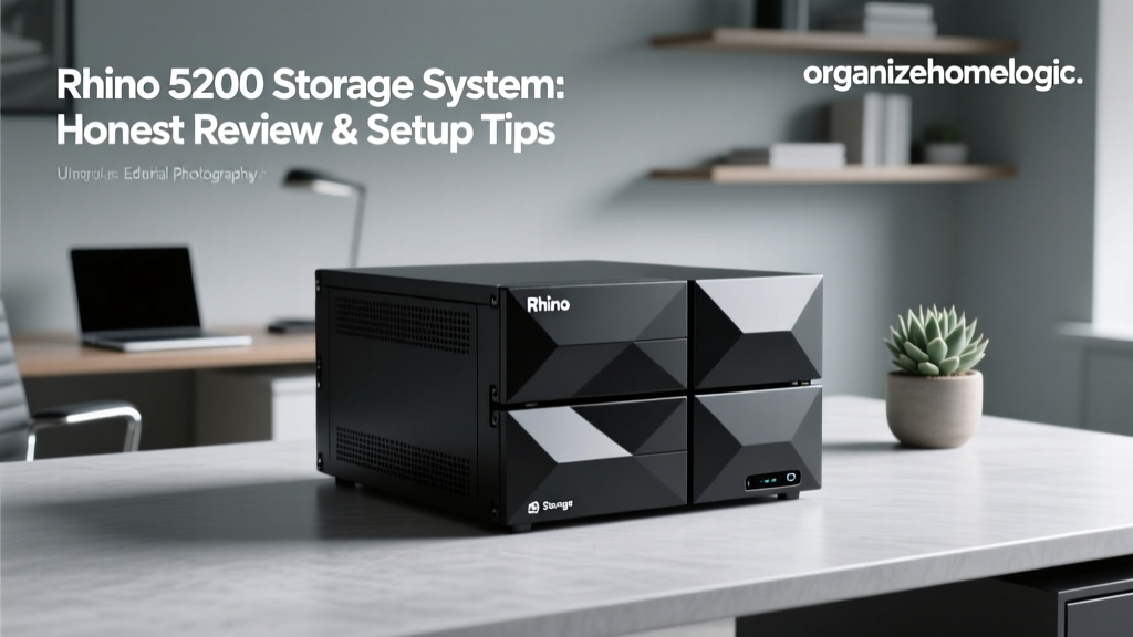 Rhino 5200 Storage System: Honest Review & Setup Tips