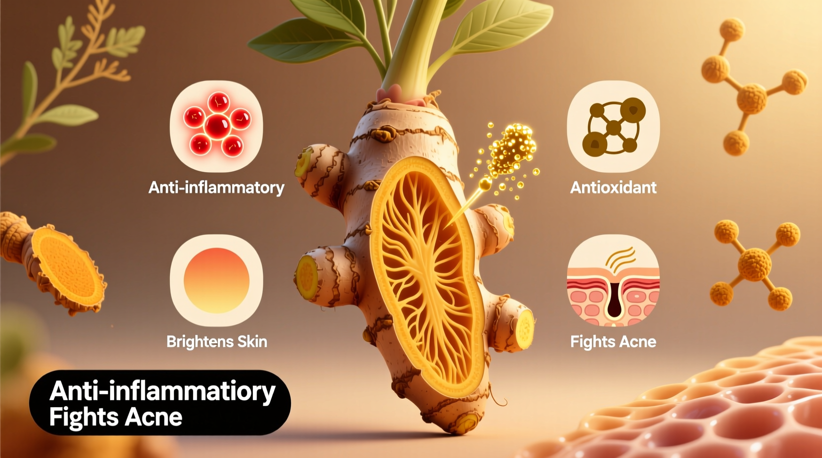 Turmeric for Skin: Science-Backed Benefits & Safe Usage Guide