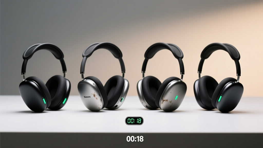 Wireless Over-Ear Headphones: Battery, Latency & Sound