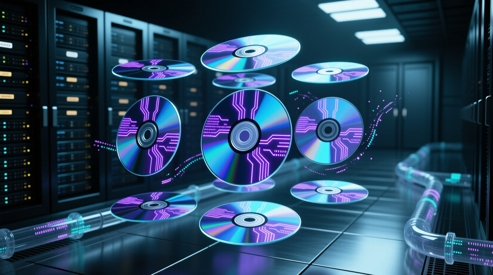virtual volumes view indexes backup cds and dvds