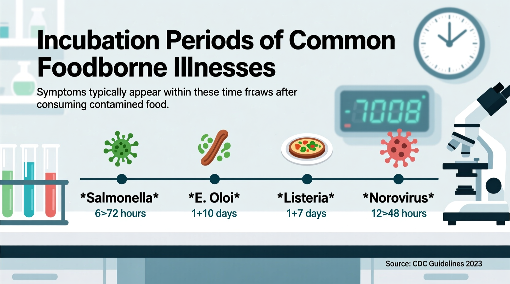 how long after you eat will you get food poisoning