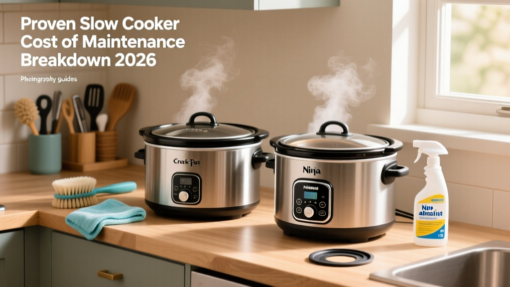 Proven Slow Cooker Cost of Maintenance Breakdown 2026