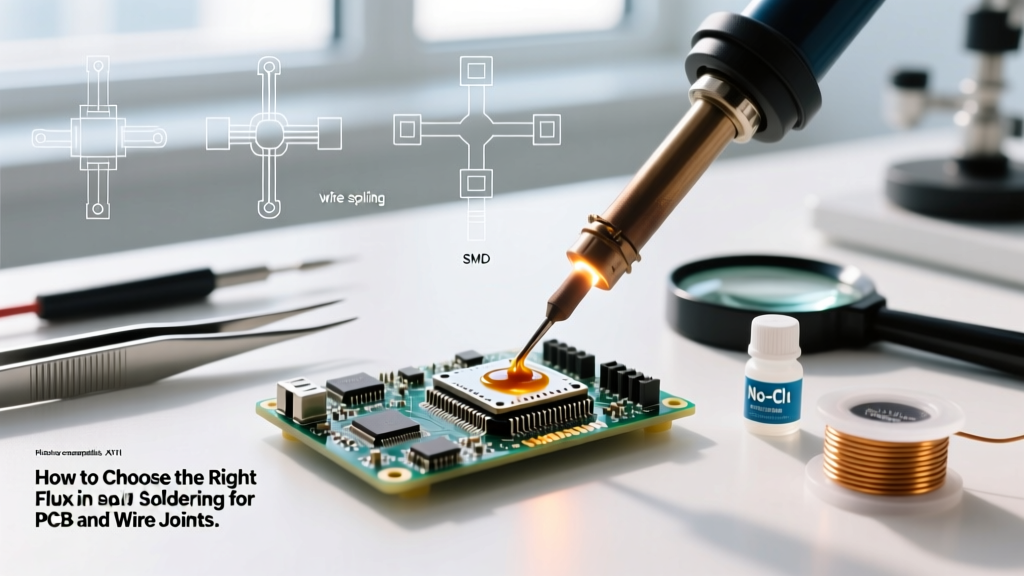 How to Choose the Right Flux in Soldering for PCB and Wire Joints