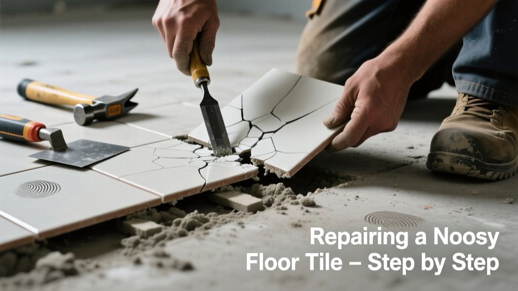 Fixing a Cracked Tile That Makes Unusual Noises