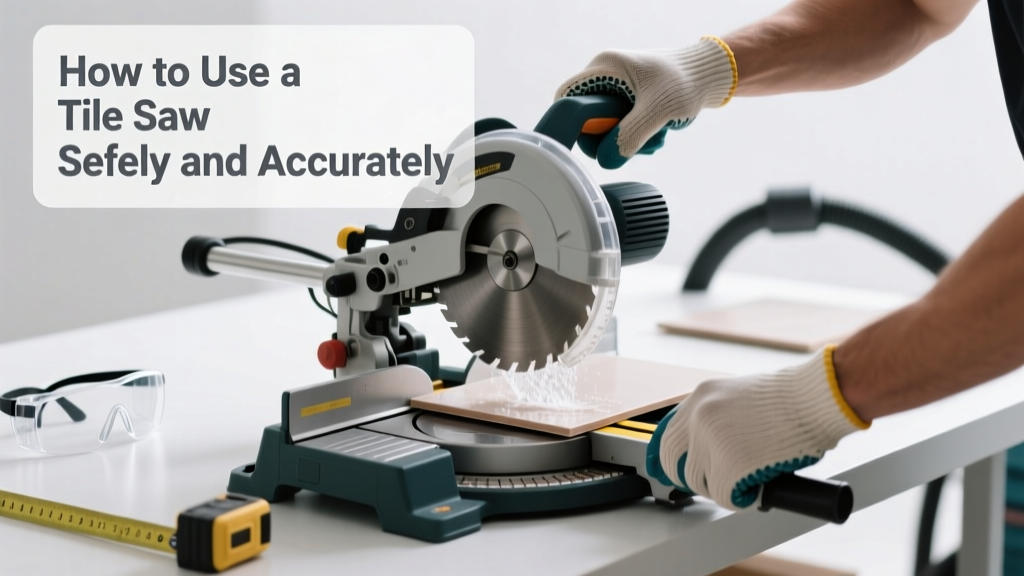 How to Use a Tile Saw Safely and Accurately