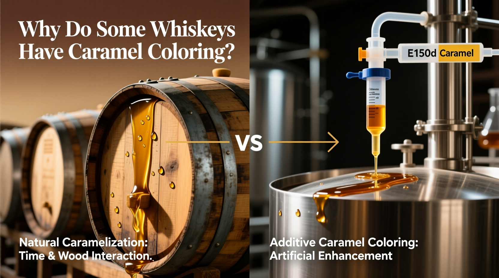 why do some whiskeys have caramel coloring natural vs additive breakdown