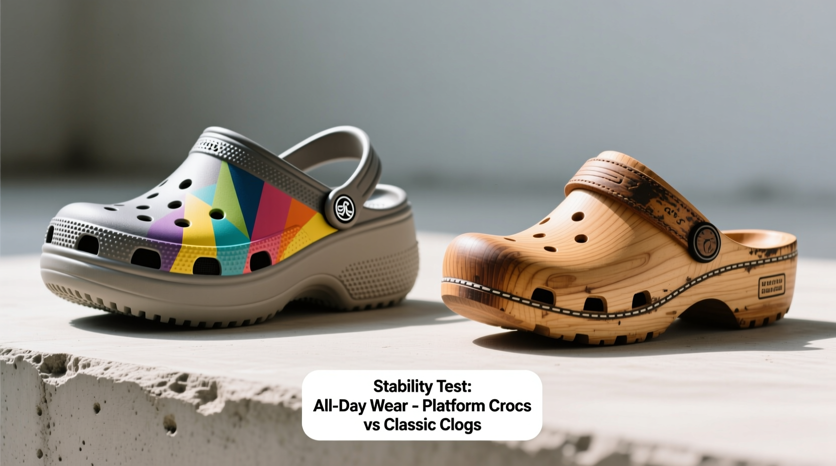 platform crocs vs classic clogs are they actually stable enough for all day wear