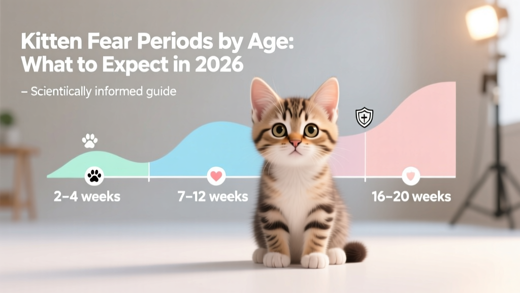Kitten Fear Periods by Age: What to Expect in 2026