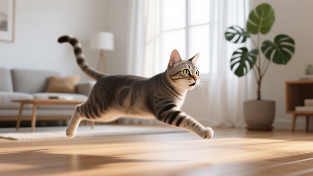 Why Cats Suddenly Sprint Through the House