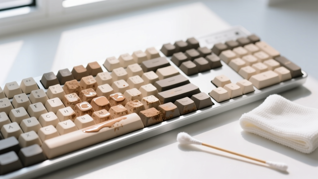 Tested & Easy: How to Get Makeup Out of Keyboard Fast