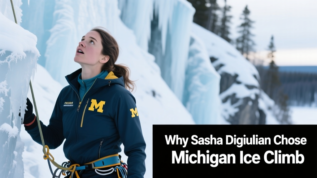 Why Sasha Digiulian Chose Michigan Ice Climb: A Strategic Shift in Elite Climbing Culture