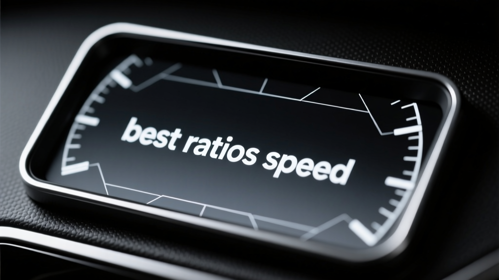 Best Ratios for Speed: Fluid Dynamics, Gear Optimization, and Real-World Performance Metrics
