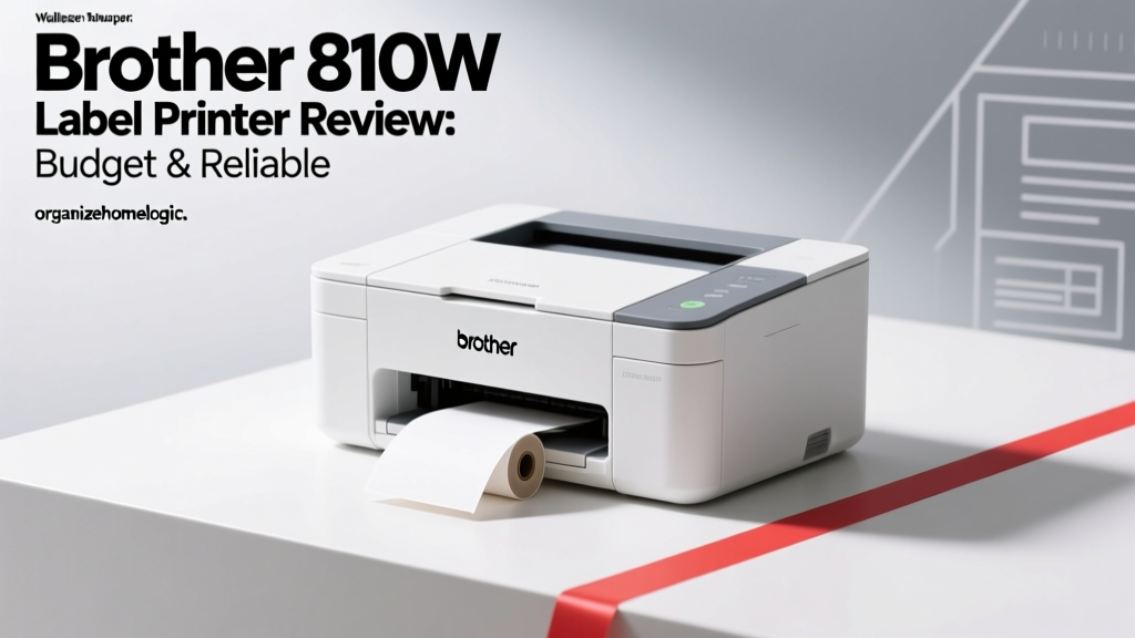 Brother 810W Label Printer Review: Budget & Reliable