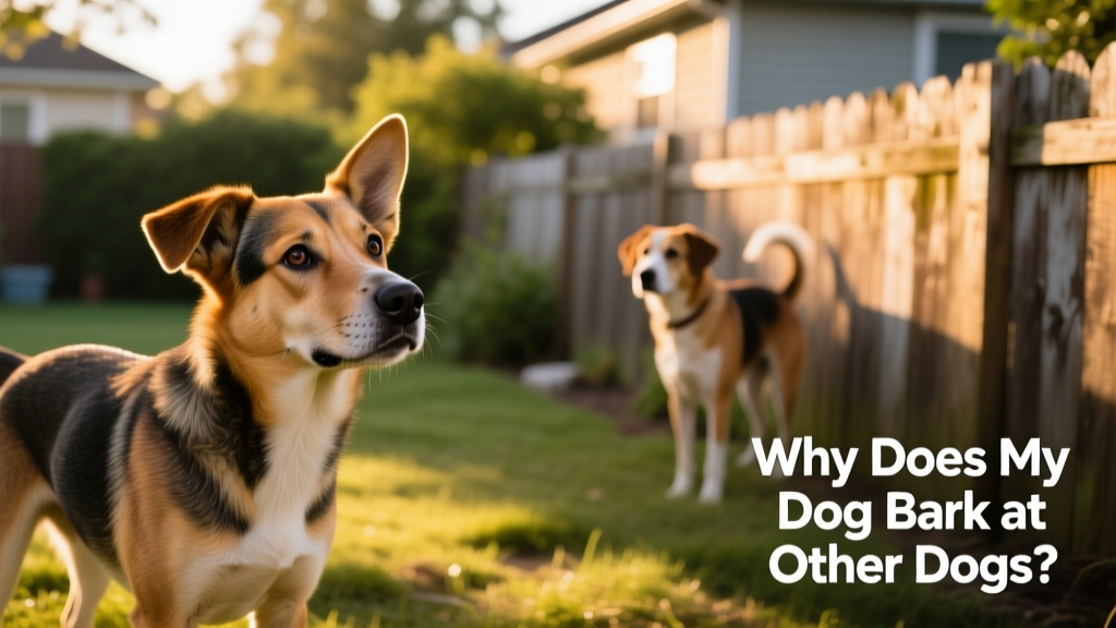 Why Does My Dog Bark at Other Dogs?