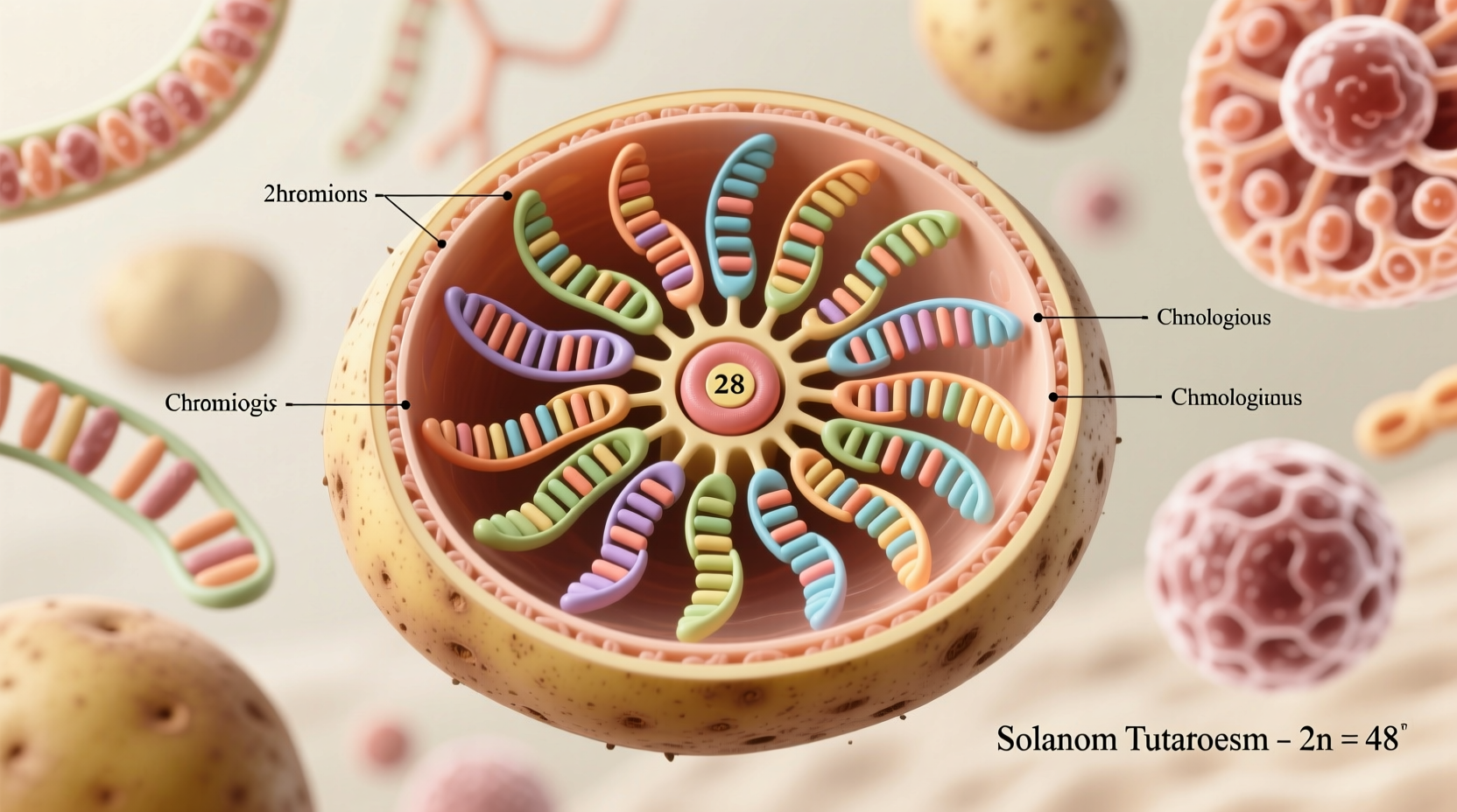 Potato Chromosome Count: 48 in Cultivated Varieties