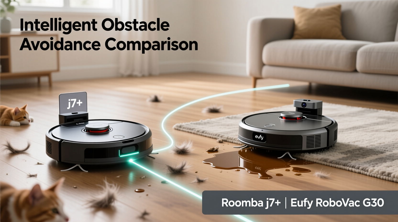 roomba j7 vs eufy robot vacuum which avoids pet messes more intelligently