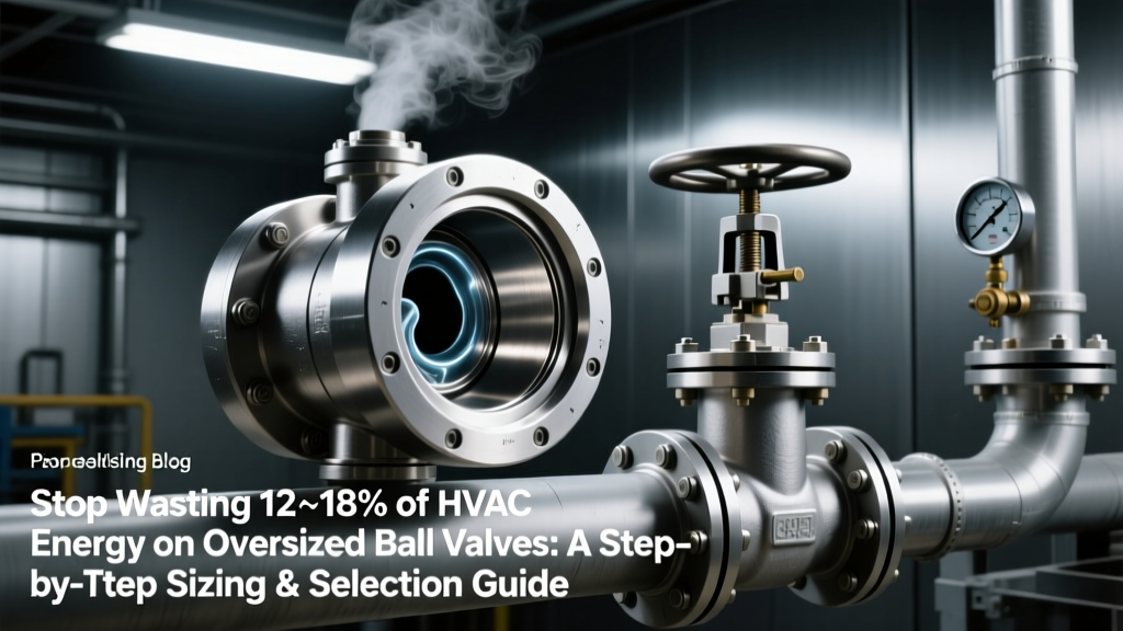 Cut HVAC Energy 18% with Precision Ball Valve Sizing