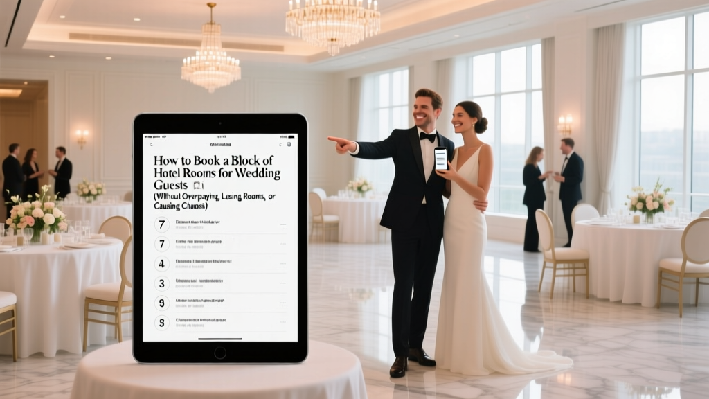 Wedding Hotel Block Booking: 7-Step Checklist (2026)