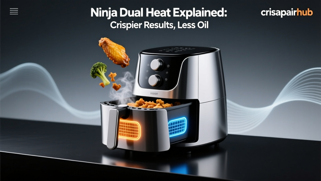 Ninja Dual Heat Explained: Crispier Results, Less Oil