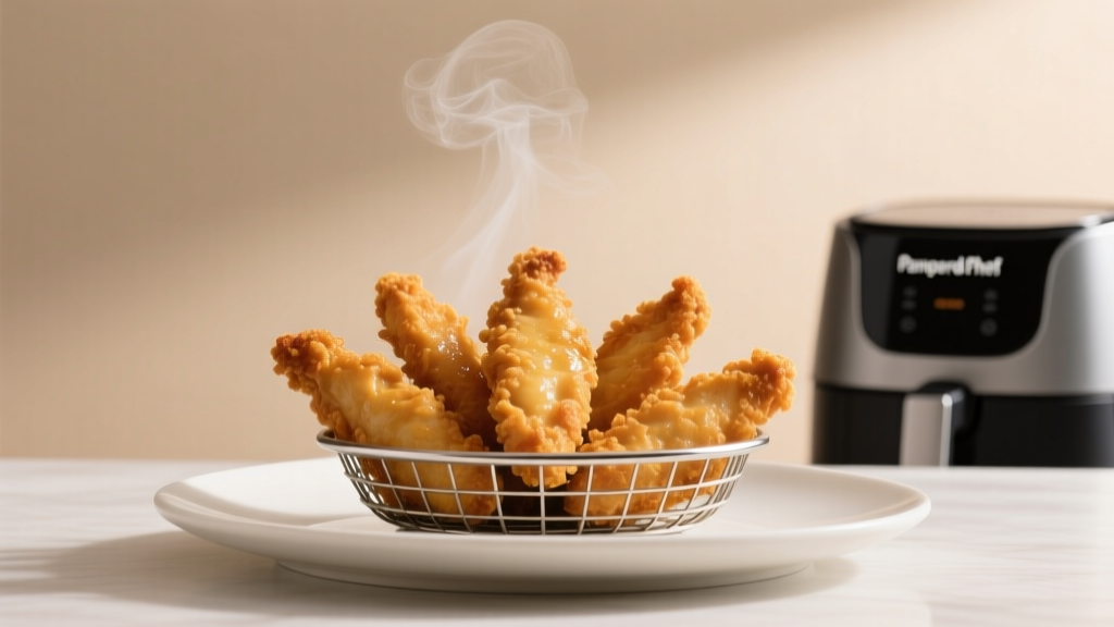 Perfect Chicken Tenders in Pampered Chef Air Fryer