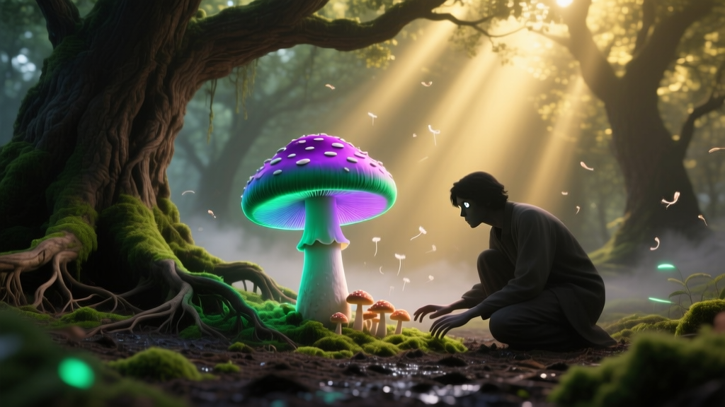 Mushroom Feeling Curiosity: Emotional Dream Meaning