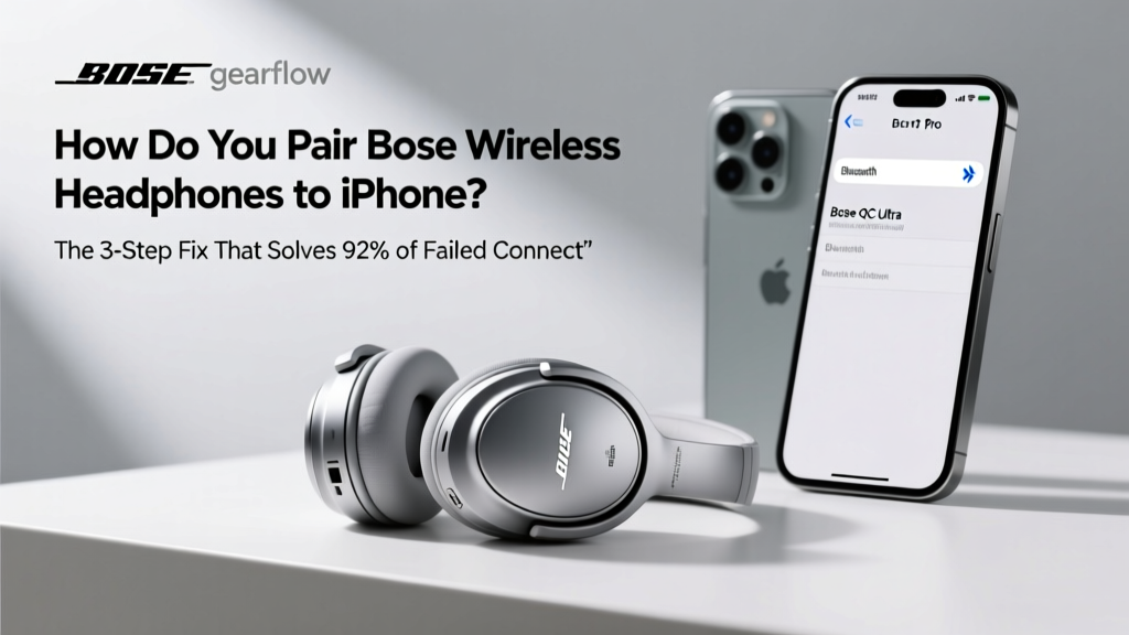 Bose Headphones iPhone Pairing Guide (2026)