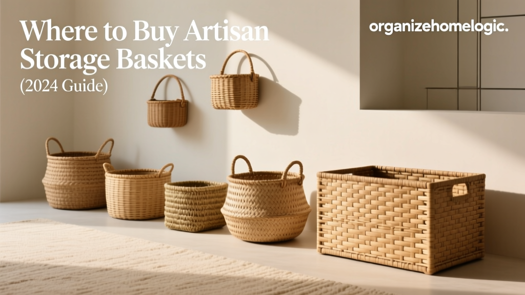 Where to Buy Artisan Storage Baskets (2024 Guide)