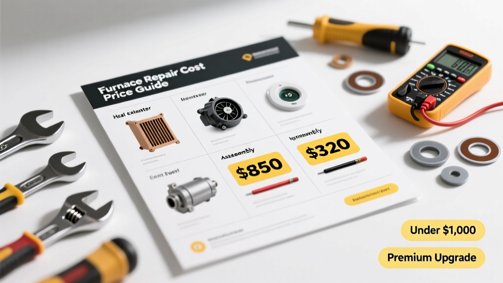 Furnace Repair Cost: Price Guide by Service & Part