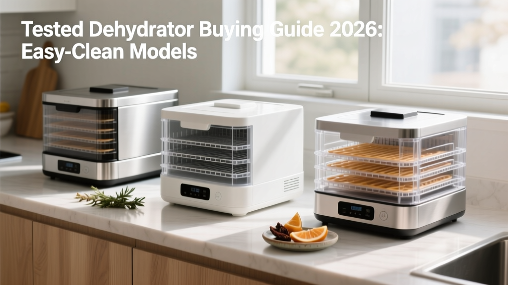 Tested Dehydrator Buying Guide 2026: Easy-Clean Models
