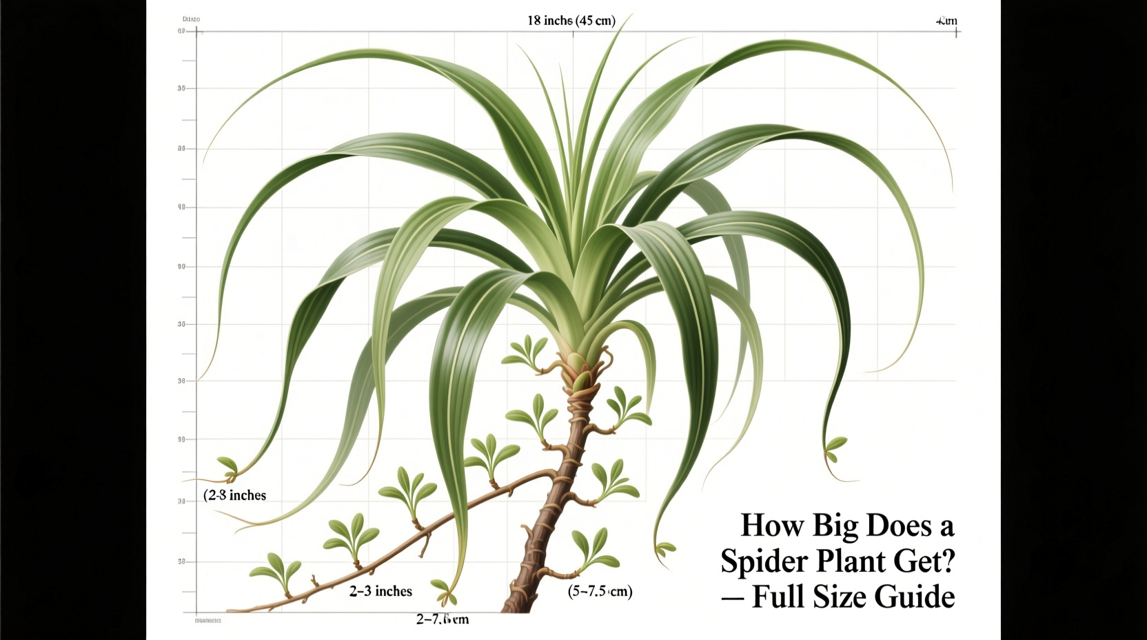 How Big Does Spider Plant Get