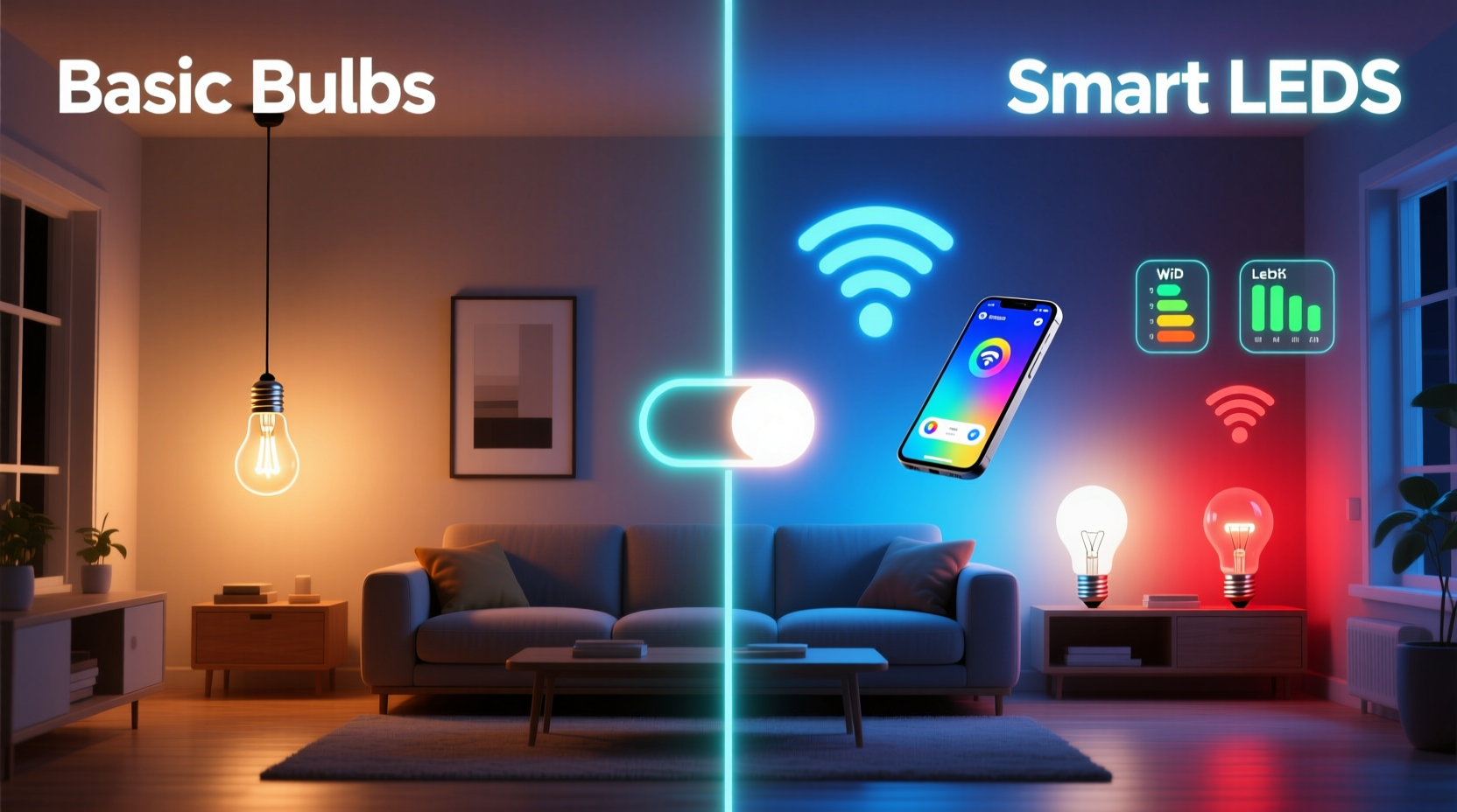 should you replace all your home bulbs with smart leds or stick to basics