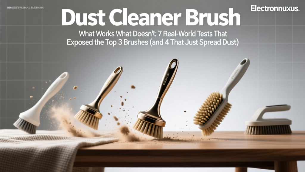 Dust Cleaner Brush What Works What Doesn't: 7 Real-World Tests That Exposed the Top 3 Brushes (and 4 That Just Spread Dust)