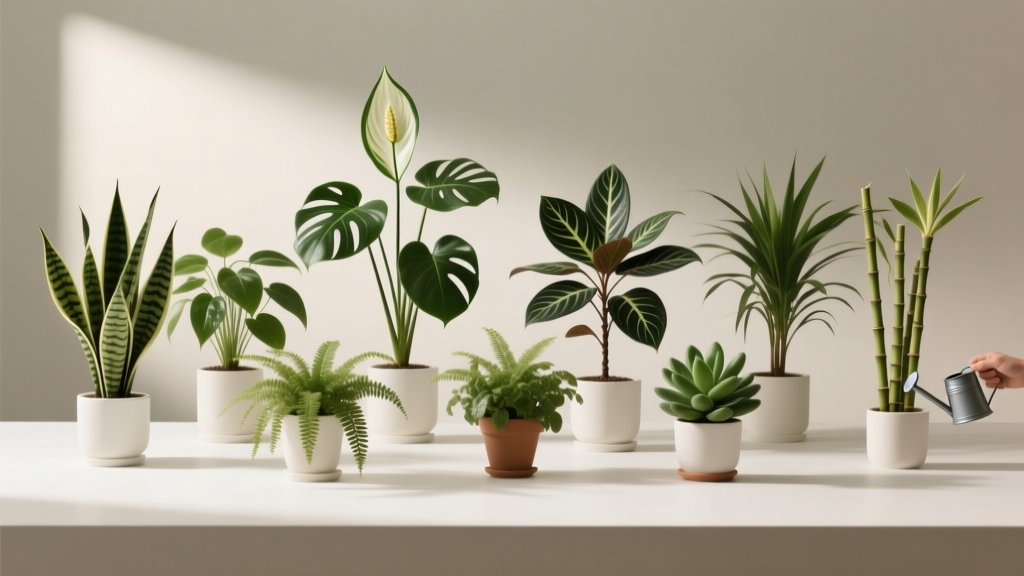 Low-Light Plants With Easy Watering Schedules