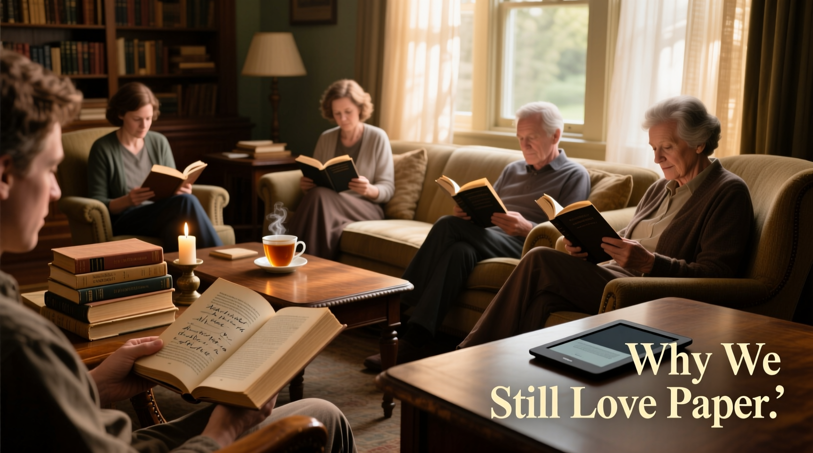 why do some folks prefer reading physical books over ereaders