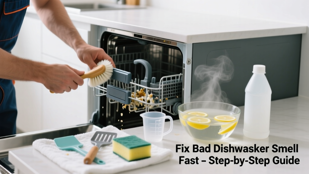 Fix Bad Dishwasher Smell in Your Kitchen Fast