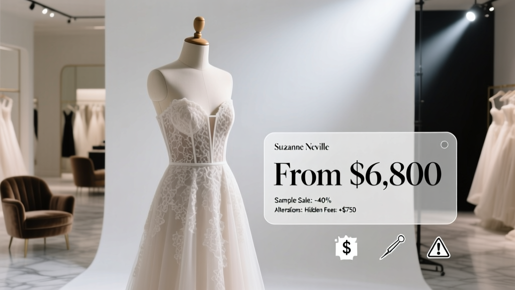 Suzanne Neville Wedding Dresses: Real 2026 Prices & Fees