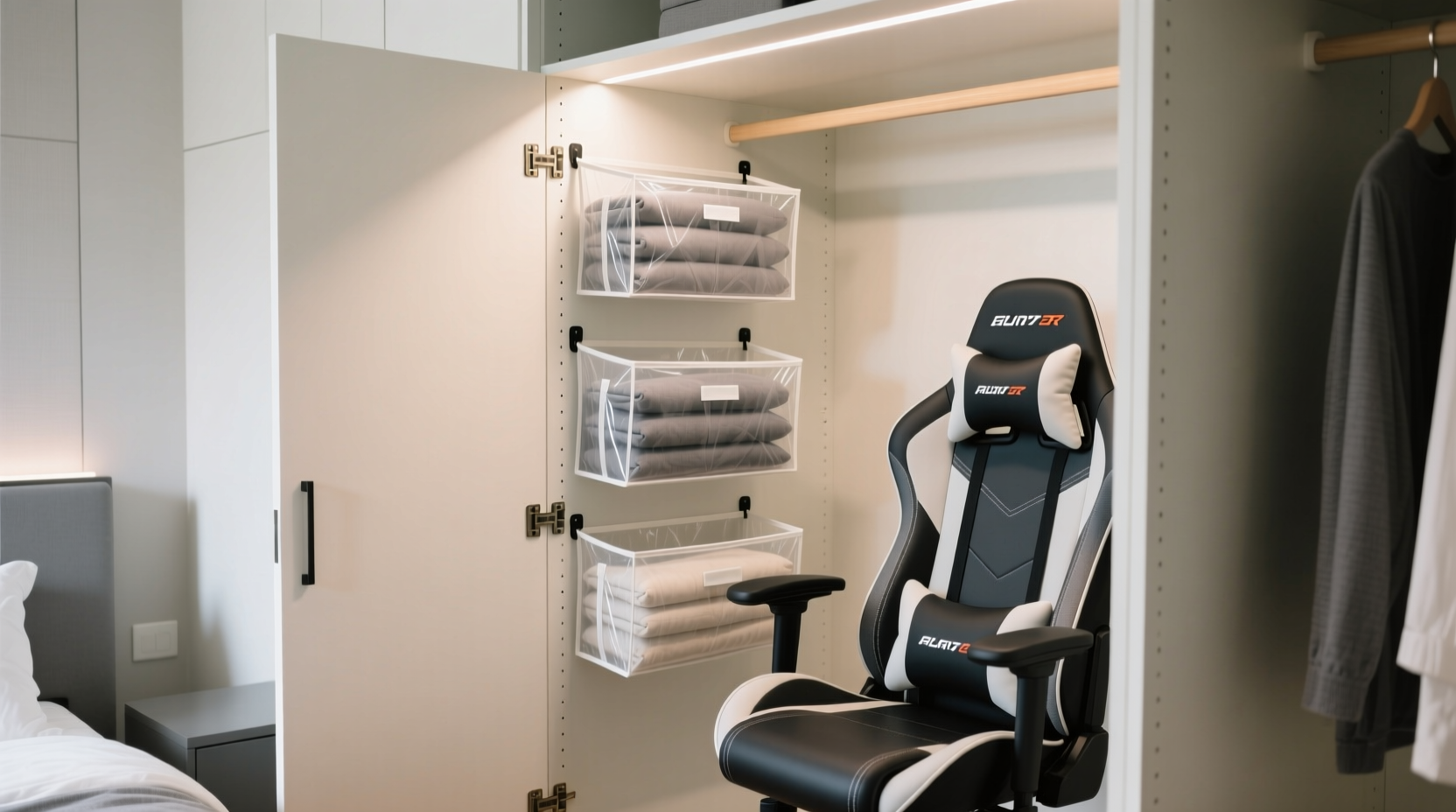 closet organization tips for gaming chair accessories