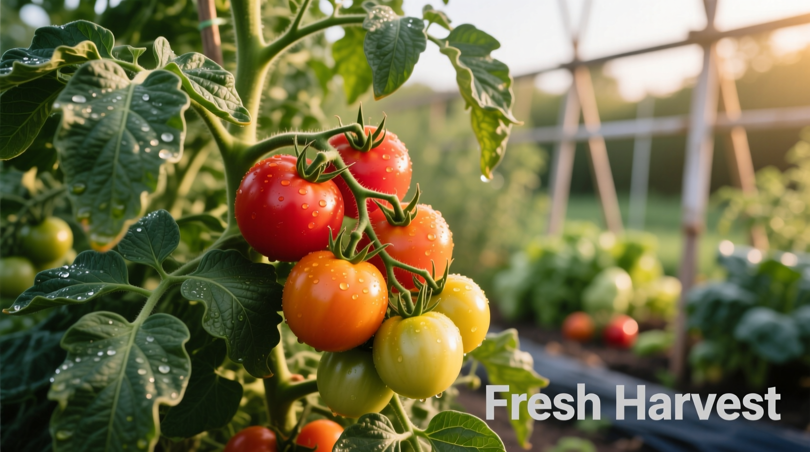 tomato plants nearby