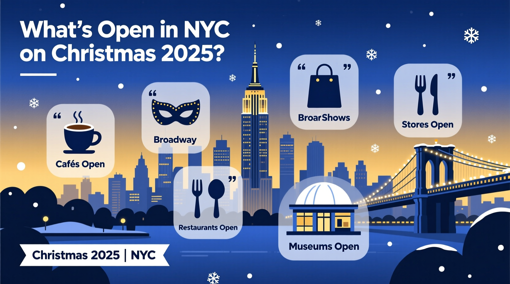 What's Open in NYC on Christmas 2025?