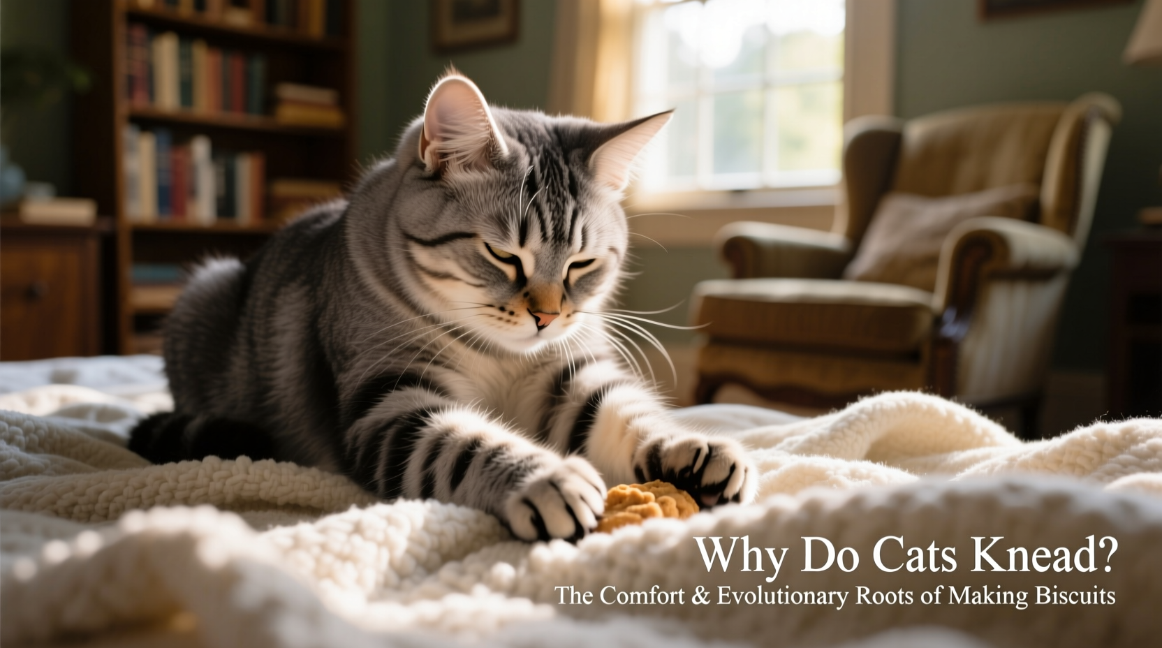 why do cats knead blankets the comfort and evolutionary reasons behind making biscuits
