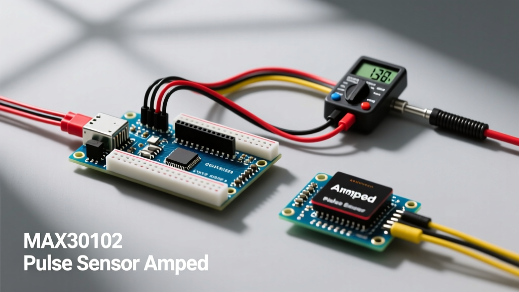 Arduino Heart Sensor Tutorial: MAX30102 vs Pulse Sensor Amped
