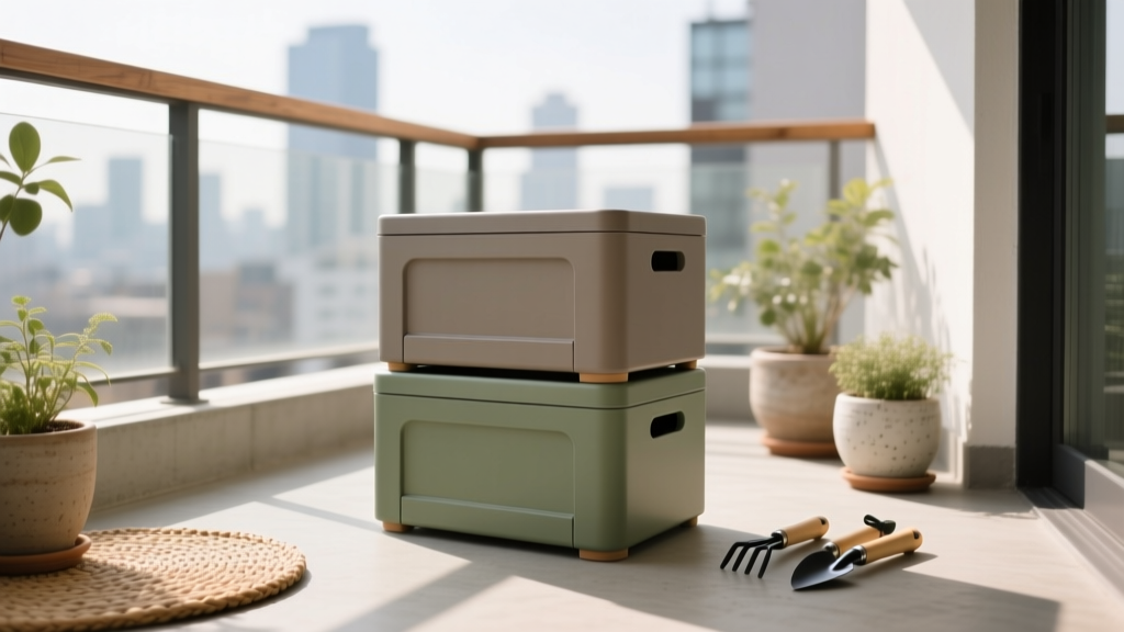Best Balcony Storage Box: Weatherproof, Stackable & Smart