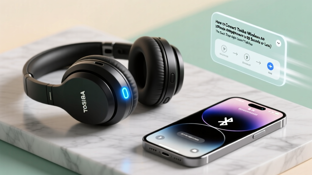 Toshiba Wireless Headphones to iPhone Pairing Guide
