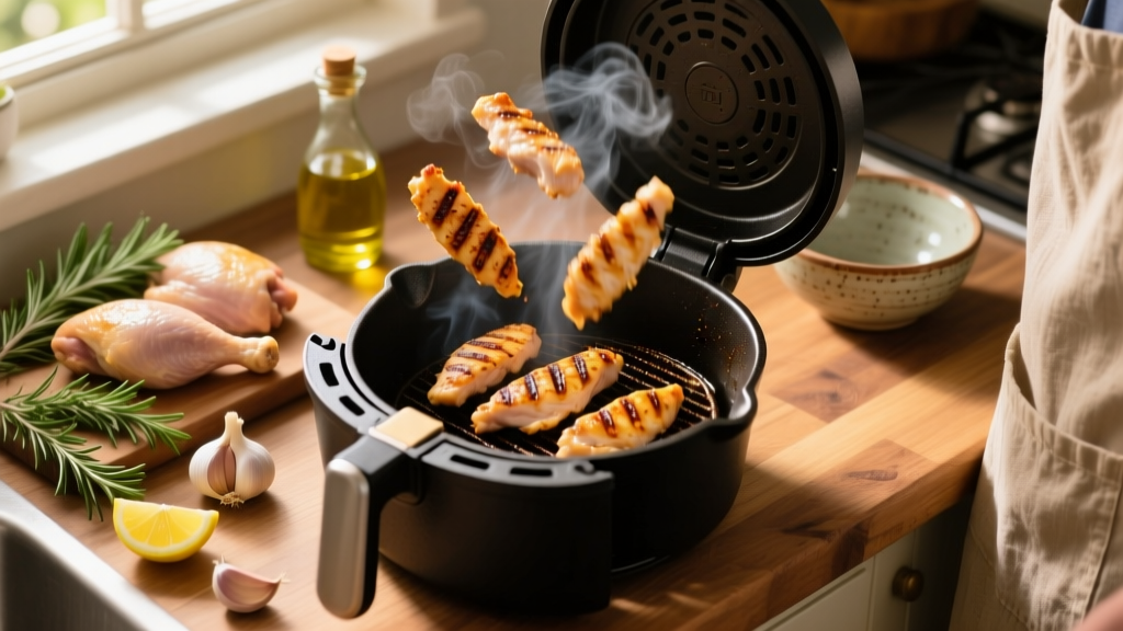 How to Air Fry Frozen Grilled Chicken Strips Perfectly