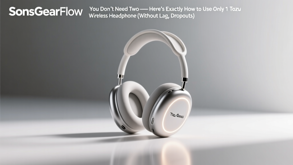 How to Use One Tozu Wireless Earbud (2026)