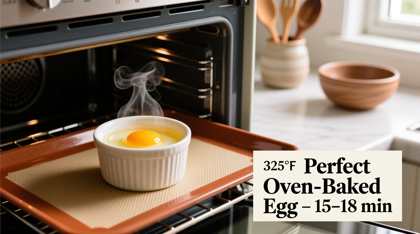 how to cook a egg in the oven