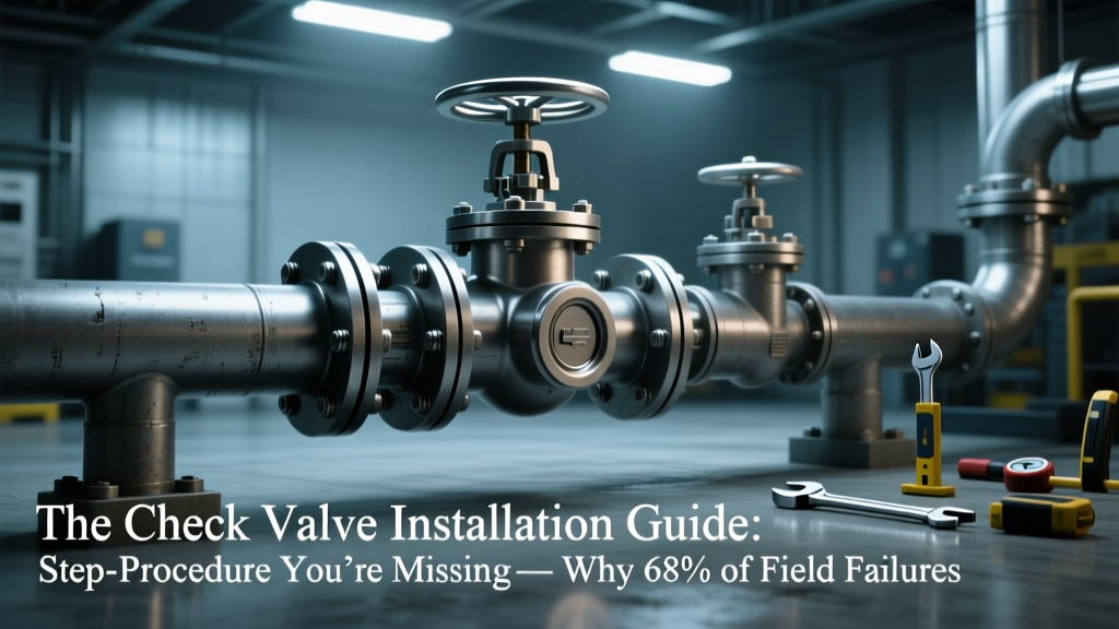 Check Valve Installation Guide: Avoid 68% of Failures